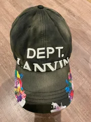 型番LANVIN ランバン 22SS グラフィティ ナイロンキャップ 帽子