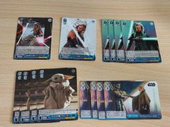 aca302 STAR WARS 바이스슈발츠 스타워즈 N 카드 정리 “토글루타 전사” 아소카 타노 전 제다이의 생존 Meeting of Force wielder 다른 은하에서의 싸움 작은 보폭 글로구