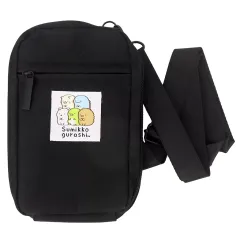 【中古】バッグ 集合 スマホショルダーバッグ BLACK ver. 「すみっコぐらし」 スマホショルダーバッグ BLACK ver.付録