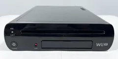 Nintendo　WiiU 本体のみブラック　32GB　動作確認済み　初期化済み　清掃済み