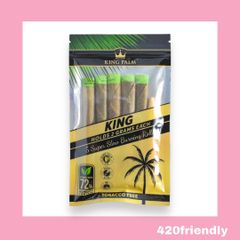 420friendly "King Palm Wrap"  キングパーム Leaf pre rolls 詰めるだけで楽しめる 420shibuyaおすすめ [プレロールラップ/Blunts ブランツ] KING  5本