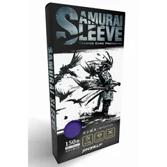 JINSELF 【150枚 × スケない】 サムライスリーブ2 （細目 エンボス ・背面カラー加工） カラー カードスリーブ カードゲーム スリーブ キャラ トレカ 66×91mm HE-150 Purple 1