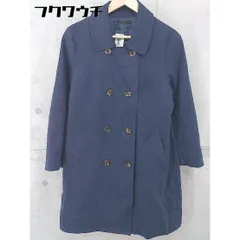 ■ clear クリア  長袖 コート サイズL ネイビー レディース  【中古】 【1103230008033】