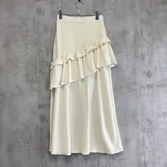 Ambre Neige アンブルネージュ　ロングフレアスカート　アイボリー　レディース　Fサイズのサムネイル