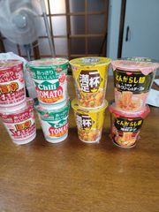 カップラーメン５種