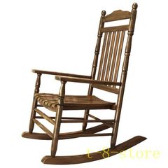 ロッキングチェア 木製のロッキングチェア 屋外/屋内/ポーチ用、 ヘビーデューティー 大きなロッキングゼロ重力チェア 大人/シニア向け、 居