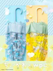 Wpc 傘 ちいかわ コラボ ビニール ビニール傘 可愛い ちいかわ グッズ  花かんむり ねむい レディース PT-CK01-001 PT-CK02-001
