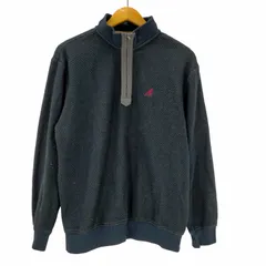 カンゴール KANGOL ロゴ刺しゅう ハーフジップアップジャケット メンズ import：XL のサムネイル