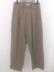 ◇ remer リメール タック パンツ サイズS ライトブラウン系 メンズ E  【1304260002552】