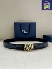 【今日特価】Dior ディオール 35mm 両面ベルト