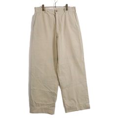【中古B】60s US ARMY ユーエスアーミー vintage Lサイズ位 メンズ チノパン 米軍 コットンツイル COMMAR USA 47 カーキ ベージュ 中古B 古着