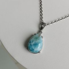高品質ラリマー セット 天然石パワーストーンシルバーアクセサリー