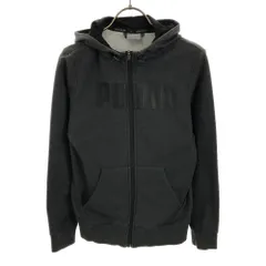 プーマ 長袖 ジップパーカー S グレー系 PUMA レディース 古着 【240324】のサムネイル
