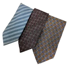 NK17 MARIE FRANCE 他 ネクタイ 3本 セット 青 グレー 寒色系 スーツ 紳士服 小物