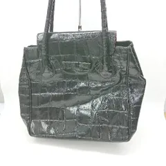 未使用級♡Coquette Desir 2way 染色クロコ型押しトートバッグ