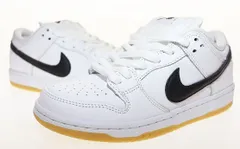 ナイキ NIKE SB DUNK LOW PRO WHITE BLACK WHITE GUM LIGHT BROWN CD2563-101 ダンク ロー プロ ホワイト ブラック ガム 白 黒 【ブランド古着ベクトル】【中古】▲■240904