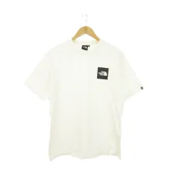 ザノースフェイス THE NORTH FACE 半袖Tシャツ クルーネック 長袖 ロゴ コットン アウトドア M 白 ホワイト NT31900 /AH15