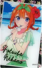 【中古】キャラカード 中野四葉 「五等分の花嫁∽ Resort Mood in アトレ秋葉原 ブラインドアクリルシート＜Resort Mood＞」