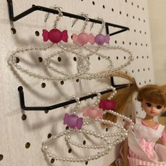 ハンドメイド⭐︎ドールハンガー✳︎メルちゃん ソラン レミンちゃん