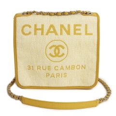 チ*g様 CHANEL シャネル 24SS ラフィア ストローショルダーバッグ