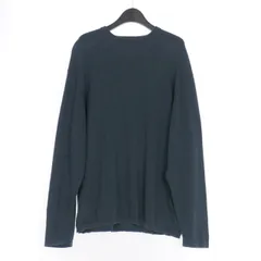 エイトン ATON Wool Mouline Mockneck Sweater モックネックニット 長袖セーター 4 ネイビー 紺 450260のサムネイル