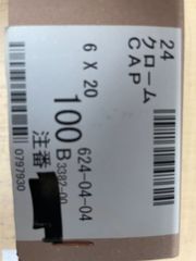 クロームメッキ　キャップボルト　M6X20　100本入