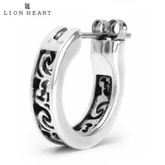 【新品】ライオンハート LION HEART クロッシングピアス HOWL ゴーティーシャイン （片耳）シルバー925製 1EA203A0SV【国内正規品】