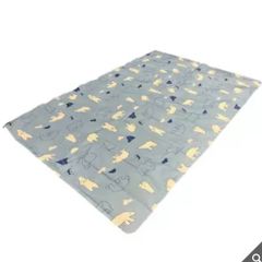 【新品未使用】冷感ジェルマット 90cm x 140cmくま柄