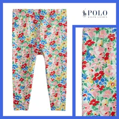 【Ralph Lauren】可愛い★花柄のストレッチ レギンス 18M 85