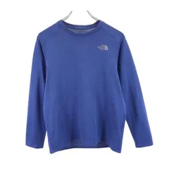 ノースフェイス アウトドア NT12096 長袖 Tシャツ S ブルー系 THE NORTH FACE ロンT  ロゴ メンズ 古着 【231101】 メール便可のサムネイル