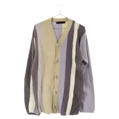 COMME des GARCONS SHIRT (コムデギャルソンシャツ) ストライプデザイン ニットカーディガン マルチ サンプルのサムネイル