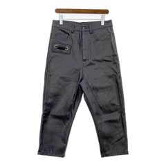 Rick Owens 17FW コーティング クロップドデニムパンツ/33 Rick Owens 17FW コーティング クロップドデニムパンツ/33