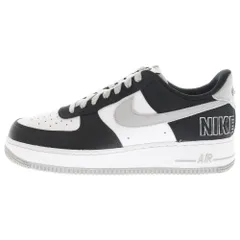 NIKE (ナイキ) AIR FORCE 1 07 LV8 EMB KINGS エアフォース キングス ローカットスニーカー ホワイト/ブラック US9.5/27.5cm CT2301-001