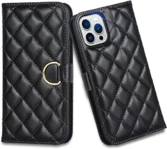 iPhone 12 Pro Max ケース 手帳型 サイドマグネット 耐衝撃 カード収納 スタンド機能 チェック柄 アイホン12プロ マックス アイフォン12promax カバー レザー