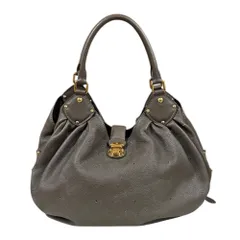 ルイヴィトン L マヒナ ショルダーバッグ モノグラムマヒナ M93121 グレー レディース  LOUIS VUITTON  中古 ルイヴィトン  ルイ ヴィトン
