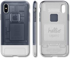 spigen シュピゲン  iPhoneX iPhoneXS ケース 10th Anniversary graphite iPhone Classic C1 「グラファイト」
