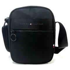 【新品 未使用】TOMMY HILFIGER トミーヒルフィガー ロゴ ミニ レポーターバッグ ショルダーバッグ 69J9092 001