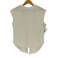 ビームスハート BEAMS HEART 22SS ポリ コットン ケーブル ニット ベスト レディース 表記無 