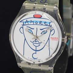 ○未使用新品○SWATCH SUOZ107 Blue Wraith - メルカリ
