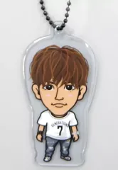 【中古】キーホルダー・マスコット(男性) 片寄涼太(GENERATIONS) クリアチャーム 2018カレンダーVer. EXILE TRIBE STATION オンラインカプセル