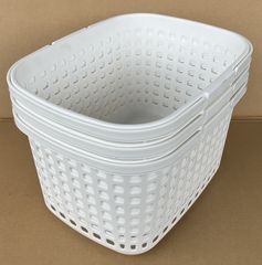 【農作業・菜園・家庭菜園等に！何にでも活用できる日本製バスケット！】  菜園  便利バスケット×3点セット
