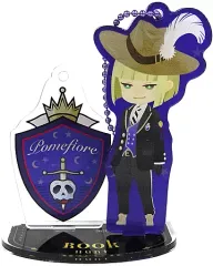 【中古】雑貨 ルーク・ハント デフォルメキャラクター制服アクリルスタンドチャームVol.1 「ディズニー ツイステッドワンダーランド」