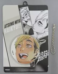 【中古】グッズセット 宮侑 「ハイキュー!! 缶バッジ＆特製ホルダーコレクション 第1弾」