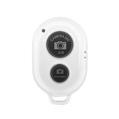 無線Bluetooth自撮り棒 Bluetoothリモートコントロール 自撮り Android/iOSシステム対応 自撮りの神器(ホワイト)のサムネイル