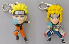 [중고]키홀더 전 2종 세트 피겨 키홀더 ~우즈마키 나루토·파풍 미나토~ [NARUTO -나루토- 질풍전]