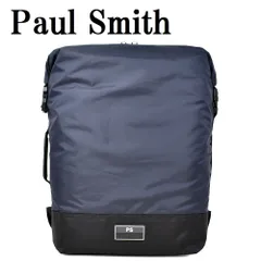 ポールスミス PAUL SMITH M2A 5836 ANYSPO 47 バックパック リュック A4対応 PC収納 メンズ ネイビー ブラック