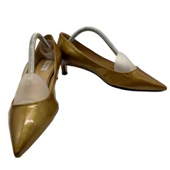 マックスマーラ MAX MARA ポインテッドトゥ パテントレザー エナメル パンプス レディース  36 1/2のサムネイル