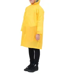 [Actual PRODUCTS(アクチュアルプロダクツ)] 子供用 レインウェア キッズレインコート(ランドセル対応) イエロー(55) 130cm