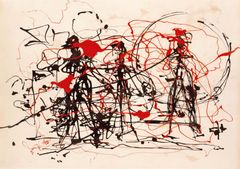 ジャクソン・ポロック　A3(297㎜×420㎜）アートポスター 日本製 絵画 インテリア 壁紙5