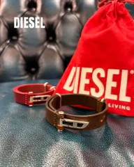 【DIESEL】レザー ブレスレット/ディーゼル